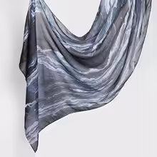 Watercolour Floral Modal Hijab Scarf — variety of Colors, Breathable & Lightweight